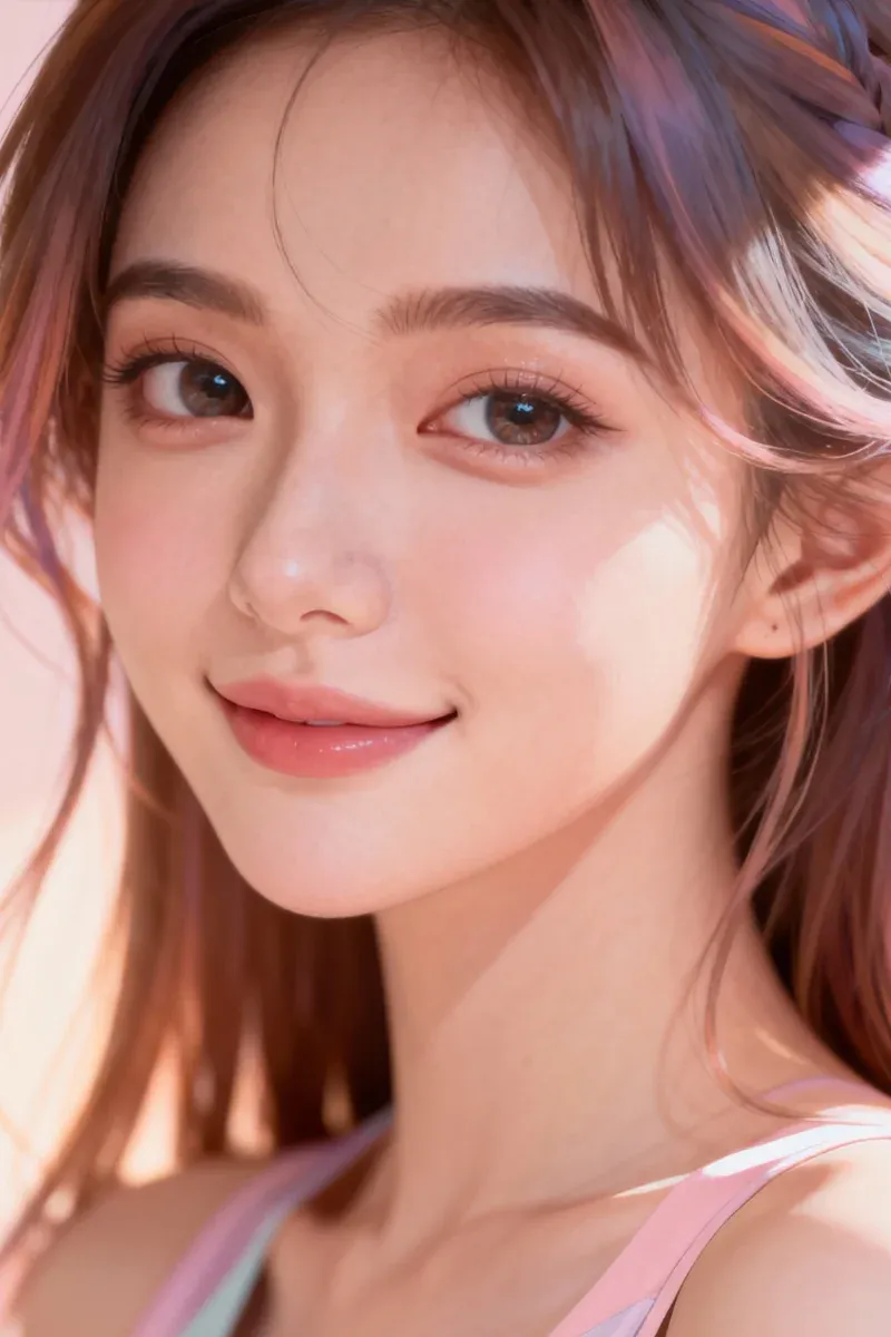 AI美女の画像生成